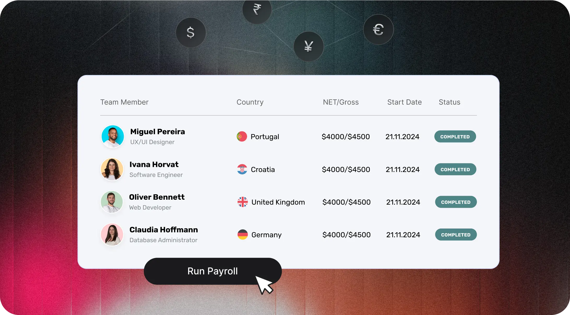 Main Payments Overview Image